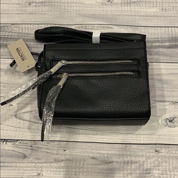 Reaction Kenneth Cole Black Mini Satchel - Picture 4 of 10